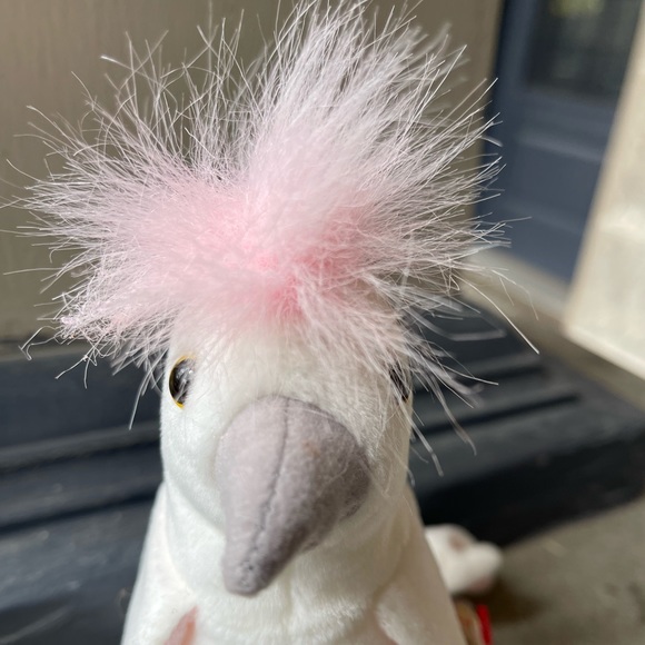 Ty Beanie Baby “Kuku” the Cockatoo (retired) - Picture 5 of 9